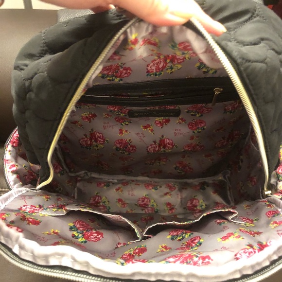 Betsey Johnson Quilted Backpack main image 8